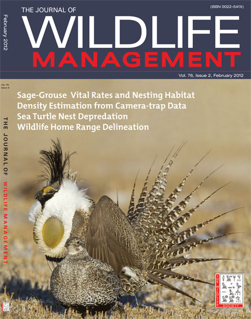 Cover of the Journal of Wildlife Management